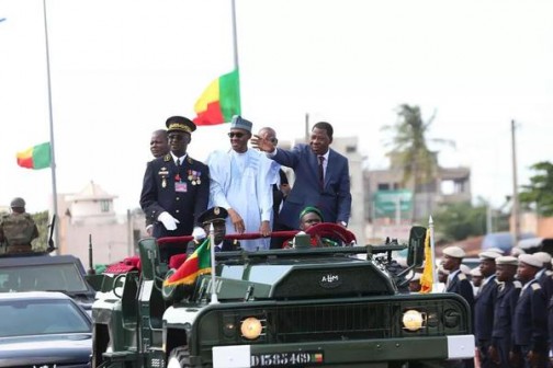 Buhari and President Boni Yayi