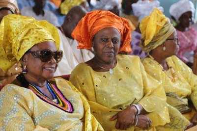 L-R: Olori Yemisi Onakade and Dr. Tokunbo Awolowo