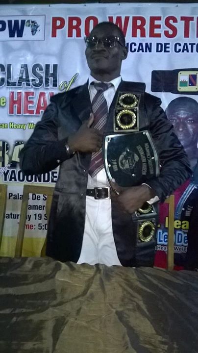 Nigeria's Heavyweight Wrestling Champion, Power Lee