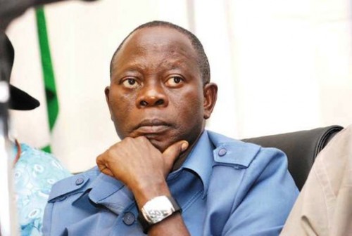 Governor Adams Oshiomhole of Edo State