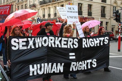 Sex workers celebrate and protest on the 10th Annual Sex Workers Rights day Photo: Notchesblog.com
