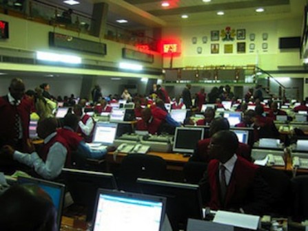 Dealers at the Nigeria Stock Exchange