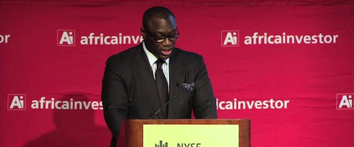 Hubert Danso, CEO and Vice Chairman of Africa investor