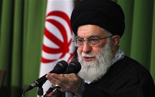 Iran's supreme leader Ayatollah Ali Khamenei