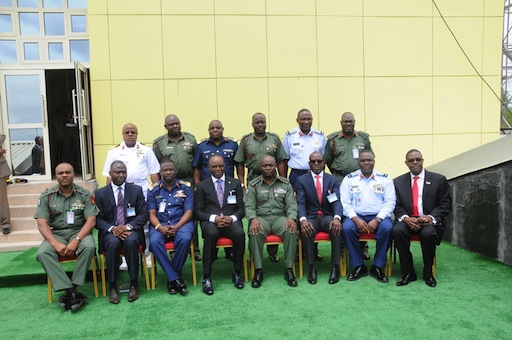 NNPC MGT WITH THE MILITARY TEAM