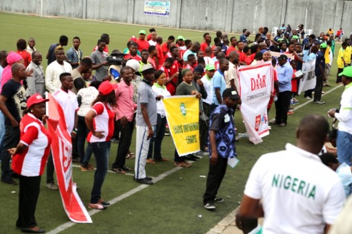 NUJ Lagos games participants