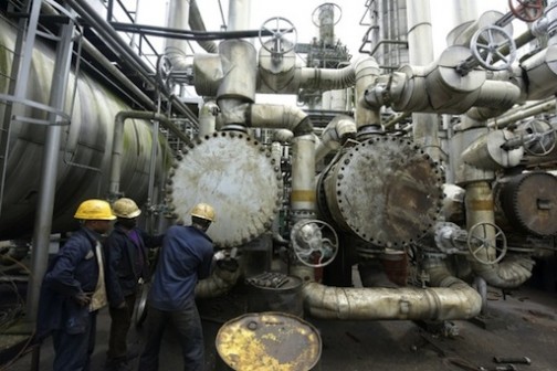 The Port Harcourt refinery is Nigeria's oldest, built in 1965, nine years after oil was found under the marshy soil and creeks of the delta ©Pius Utomi Ekpei (AFP)