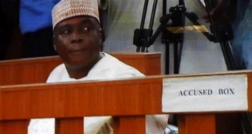 Senator Bukola Saraki in the dock