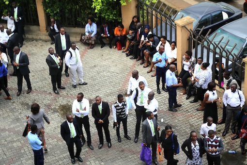 Staff of LIRS .Photo Idowu Ogunleye