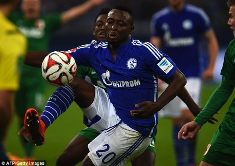 Chinedu Obasi in action for Schalke