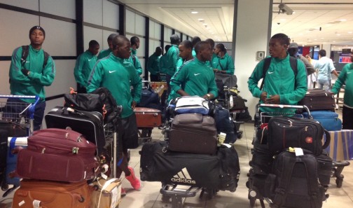 Eaglets arrive Santiago for U-17 World Cup