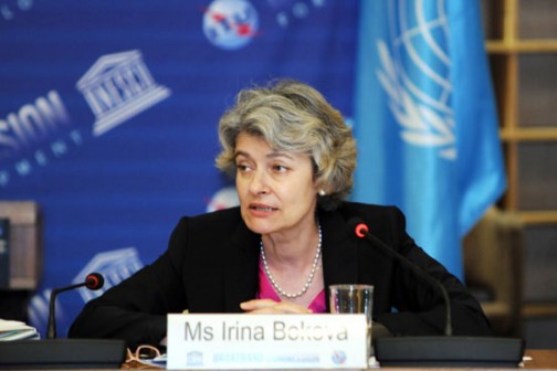 Director General of UNESCO, Irina Bokova