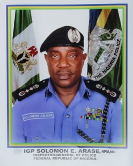 Solomon Arase, Inspector General of Police