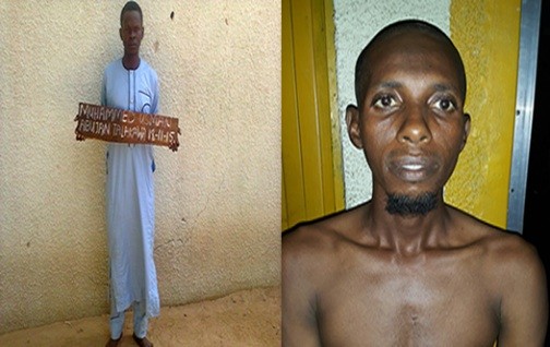 FILE PHOTO: The Boko Haram kingpins arrested by Nigerian troops and the police