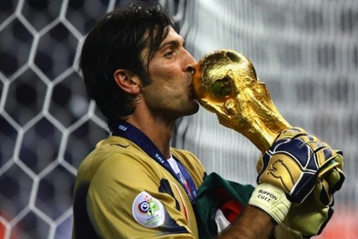 Buffon won the World Cup with Italy