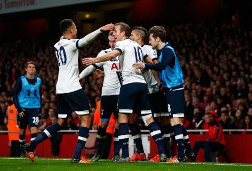 Harry Kane opened the scoring for Tottenham