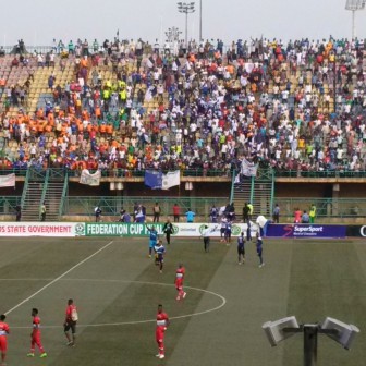 Teslim Balogun Stadium, Lagos where Akwa Unitec defeated Lobi Stars of Makurdi to lift the 2015 FA Cup on Sunday