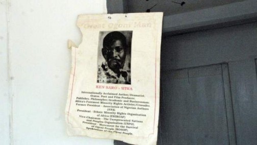 Ken Saro-Wiwa Photo: Getty Image