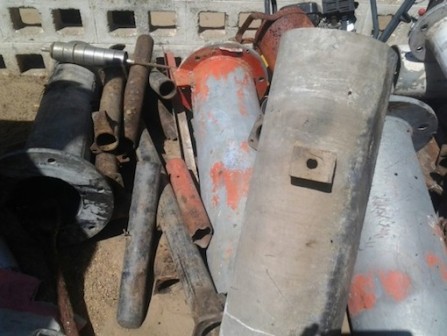 Materials Boko Haram use in producing rockets