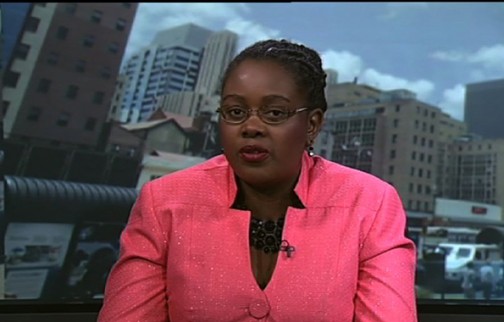 Head of the parliamentary telecoms portfolio, Mmamoloko Kubayi