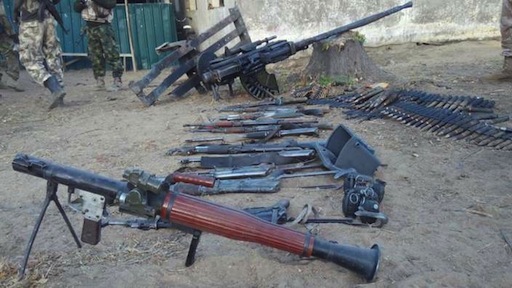 Nigeria Army Weapons Boko Haram