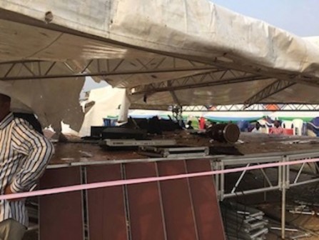 FILE PHOTO: APC rally ground at the National School Field in Okrika, Rivers State was bombed and two persons reported dead