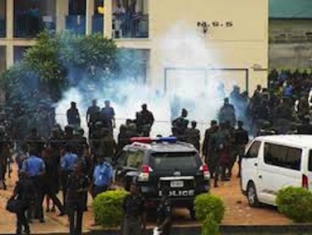 FILE PHOTO: Police deployed for governorship election duties