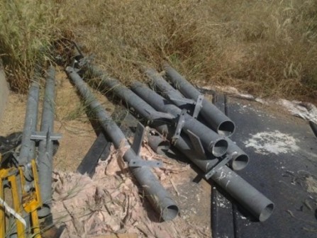 Rockets seized by Nigerian troops