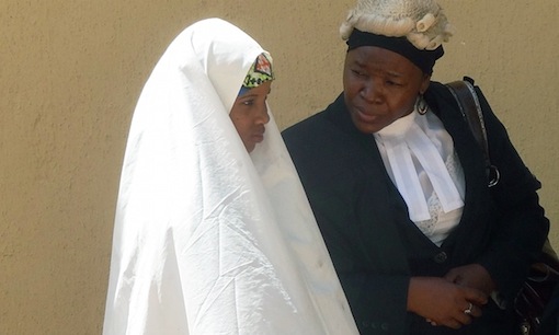 FILE PHOTO: Child bride, Wasila Tasiu, 14, accused of killing her husband and three others in Kano