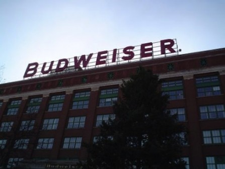 A Budweisser factory