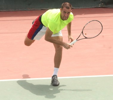 Aldin Setkic of Bosnia won the men's singles of Future 3 of 15th Governor's Cup Lagos Tennis Championship.