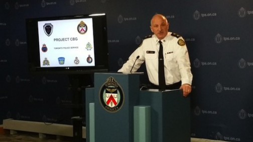 Jim Ramer, deputy police chief in Toronto. Photo: CityNews