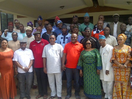 Members of the Lagos assembly at the training.