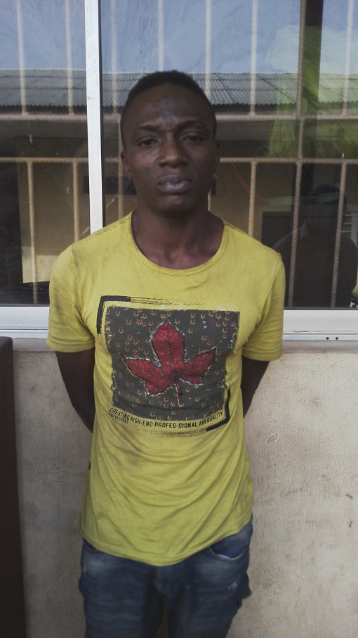 Wasami Dennis, trans-border robbery suspect arrested in Lagos by RRS