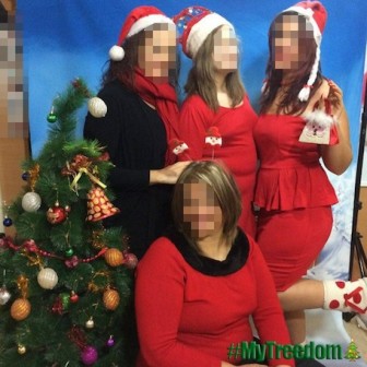 In a campaign hashtagged Treedom, Christians are celebrating Christmas