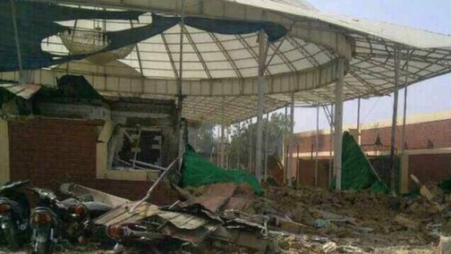 Troops are accused of attacking the Shi'ite HQ in Zaria Photo: Right Africa