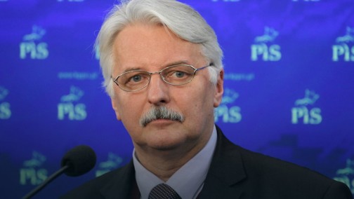 Witold Waszczykowski, Polish foreign minister