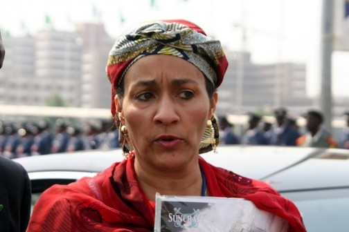 Amina Mohammed, Minister of Environment Photo: Femi Ipaye/PM News
