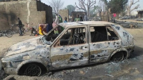 Boko Haram used guns and explosives