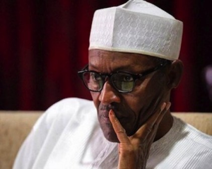 President Muhammadu Buhari: mocked by UK newspaper