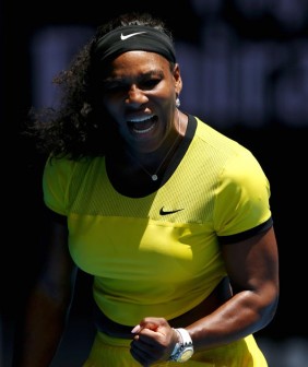 Serena Williams: into the final of Australian Open