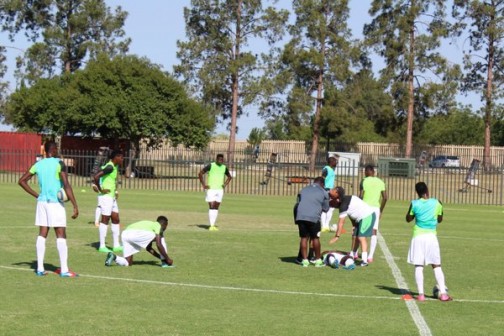 CHAN Eagles during a training session in South Africa