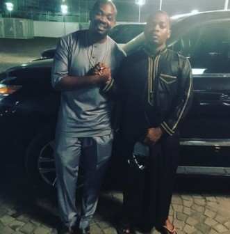 Don Jazzy and Olamide after settling their beef