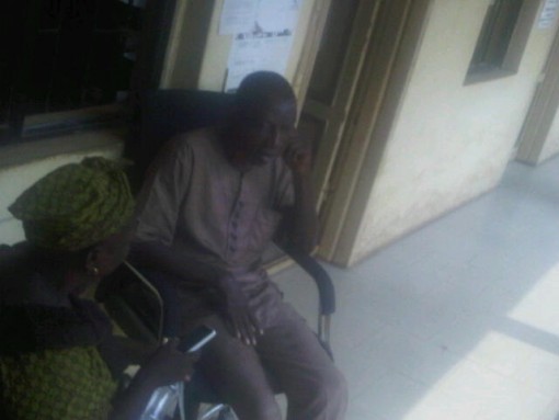 Bus driver, Femi Oyefeso in court with his wife