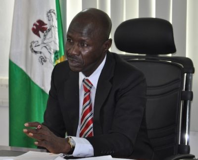 Acting EFCC boss, Ibrahim Magu