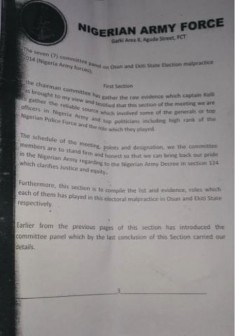 Fake NSA men Benedict Ola Idega and Abdulsalami H. Leader