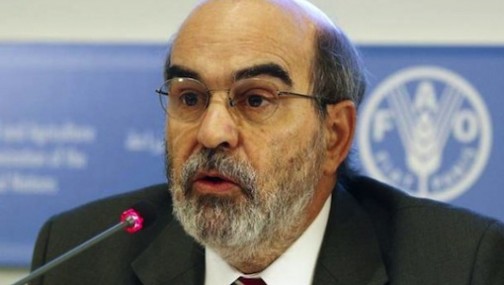 Director general of the Food and Agriculture Organisation (FAO), Jose Graziano da Silva