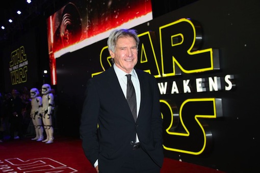Harrison Ford at the London premiere of ‘Star Wars: The Force Awakens’ (Photo: Joel Ryan/Invision/AP)