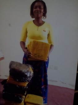 A suspected Ghanaian drug trafficker,  Juliet Adjei, arrested at Seme border by NDLEA