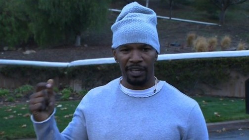 Jamie Foxx says it was not a heroic act